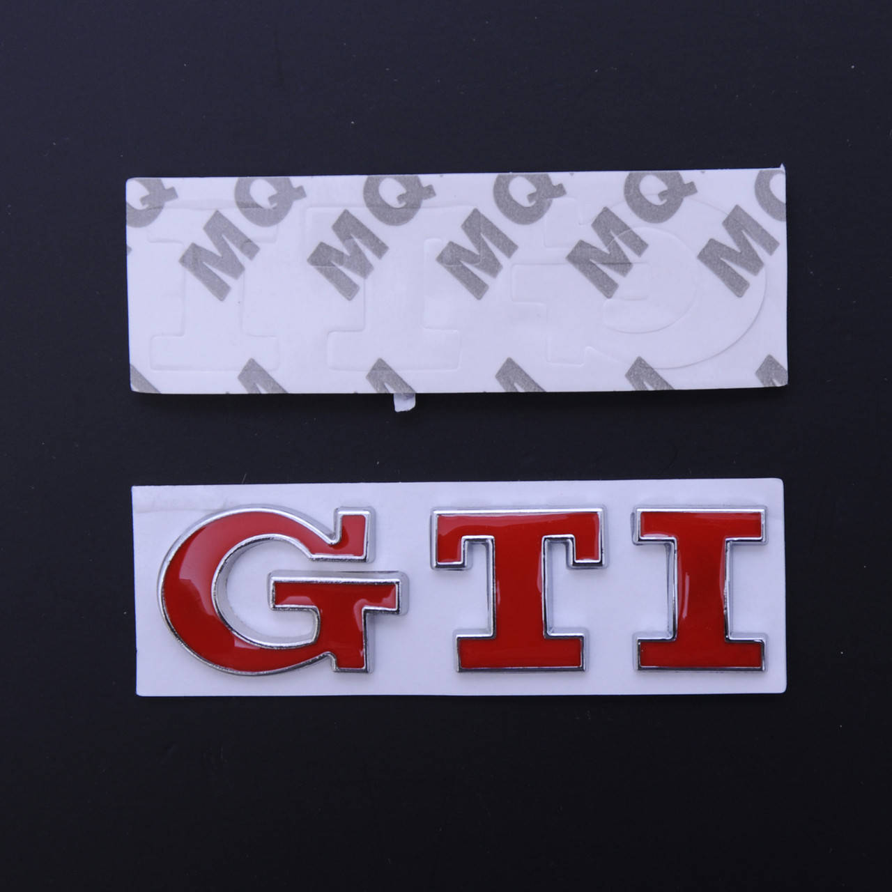 

Эмблема - надпись "GTI" скотч 3М 75мм металл (Польша)
