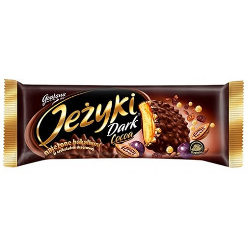 

Печенье в шоколаде Jezyki Dark cocoa Goplana, 140 г Польша