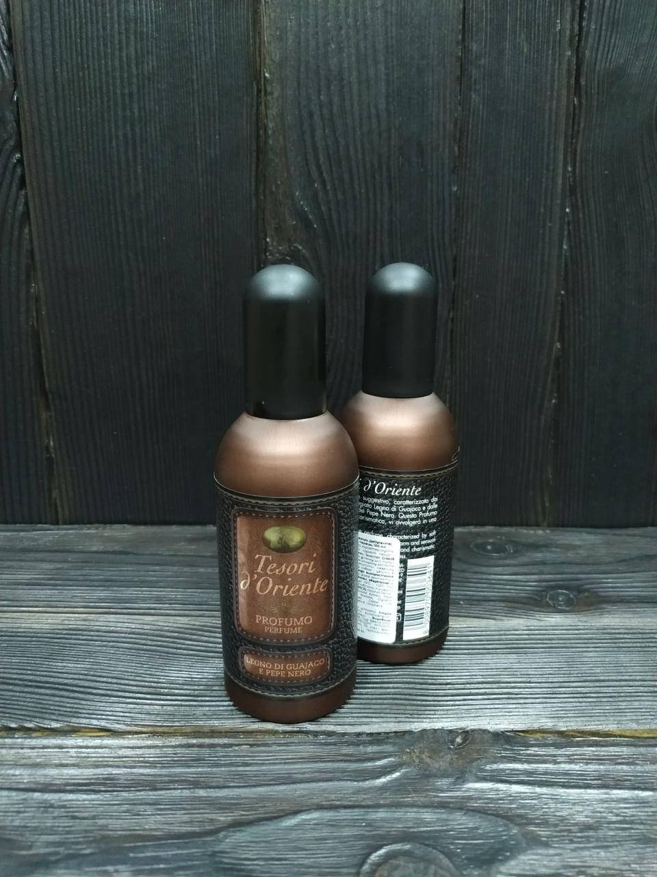 

Tesori d'Oriente Legno di Guajaco е Pepe Nero (Гуаяк Пепе Неро) Парфюмированная вода мужская, 100 мл