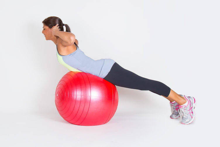 

Мяч для фитнеса Gym Ball 65 см. (фитбол,фитнес мяч) Красный
