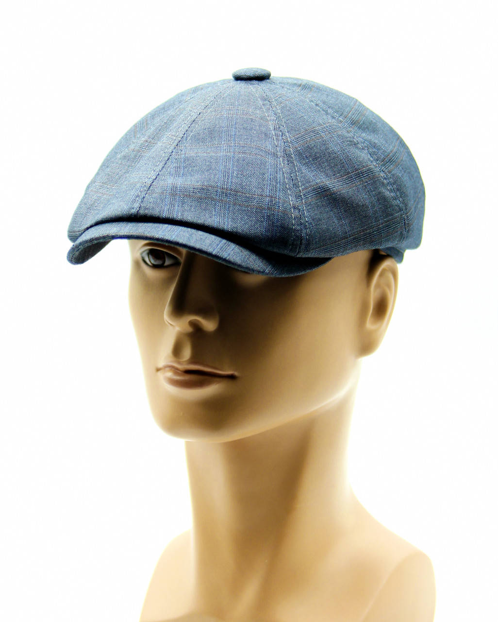 

Восьмиклинка летняя кепка серая., Серый