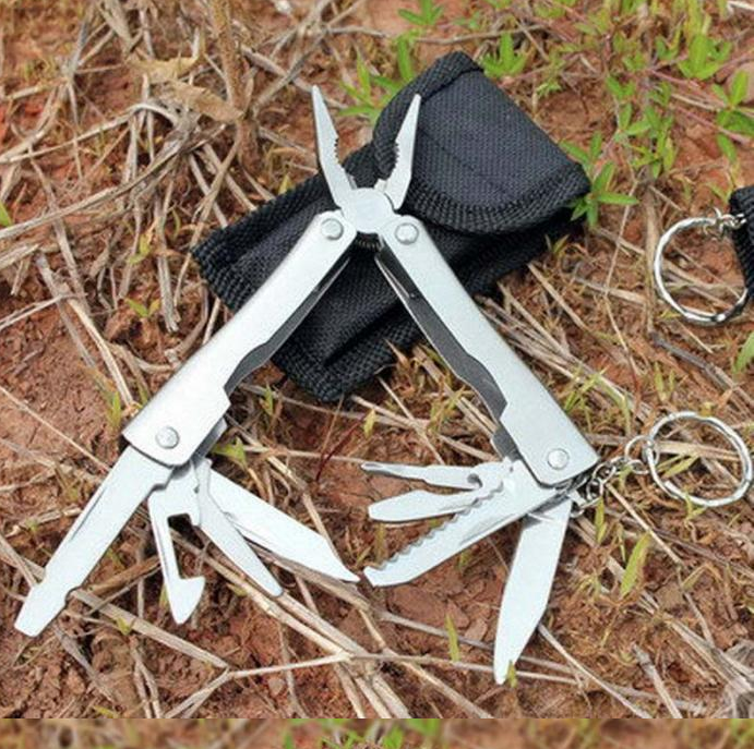 

Брелок набор инструментов плоскогубцы отвертка мультилул