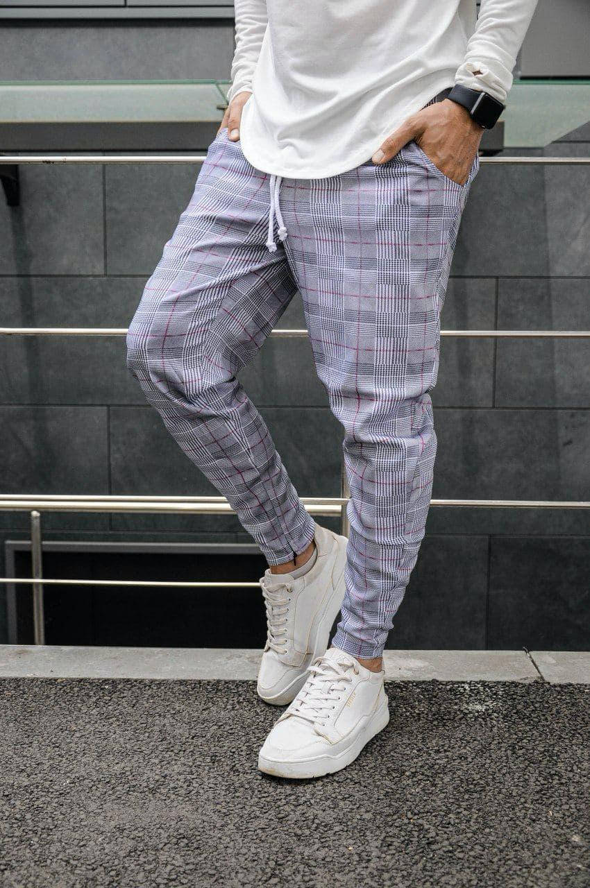 

Стильные мужские брюки в клетку, классические штаны зауженные молодежные Asos Турция