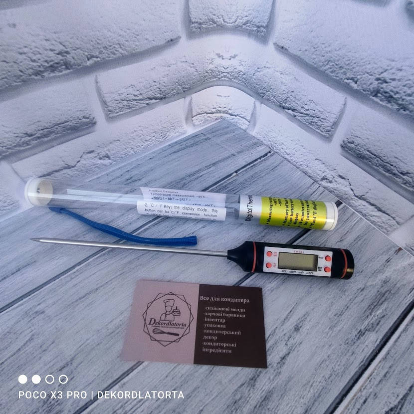 

Термометр кухонный цифровой