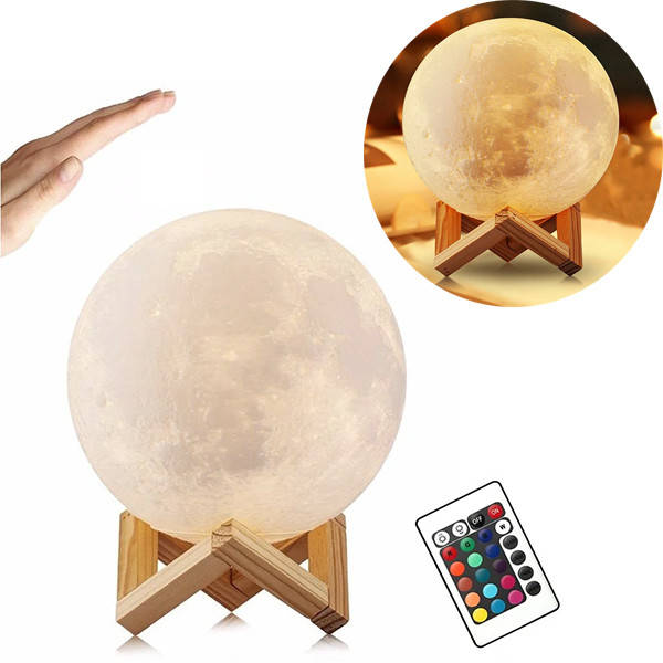 

Настольный светильник Magic 3D Moon Light с пультом