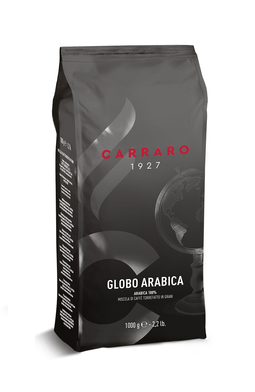

Кофе в зернах Globo Arabica 100% арабика 1 кг Carraro Caffe S.p.A.Italia