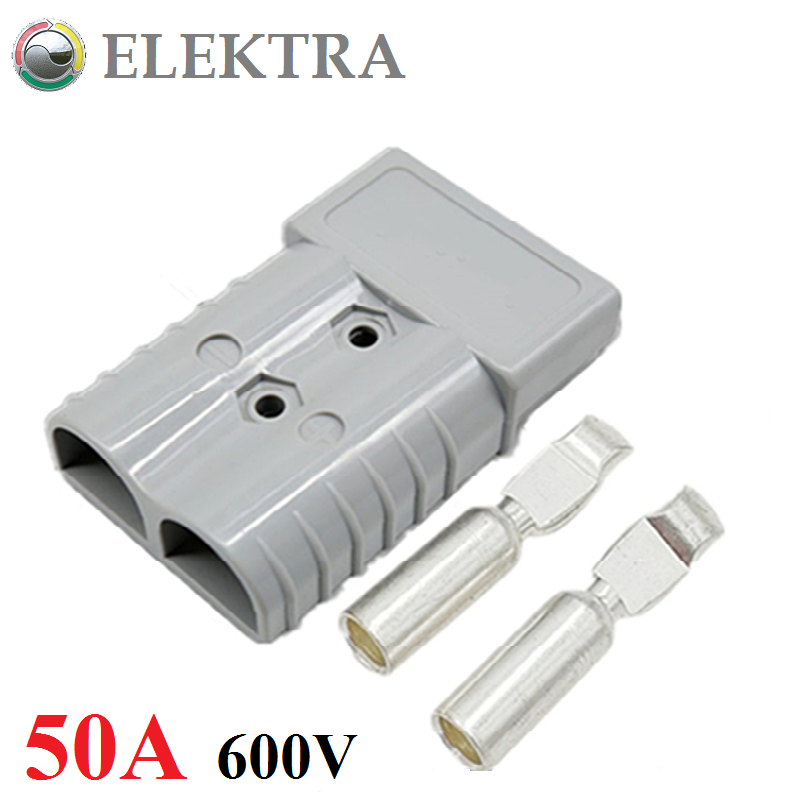 

Разъем силовой Anderson SB50, (биполярный) 50A/600V
