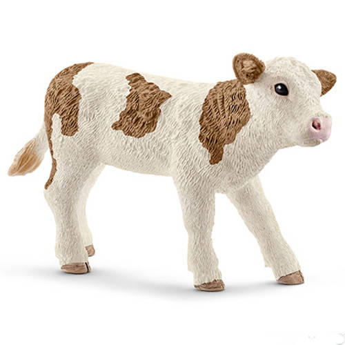 

Игрушка-фигурка Симментальский теленок Schleich 13802