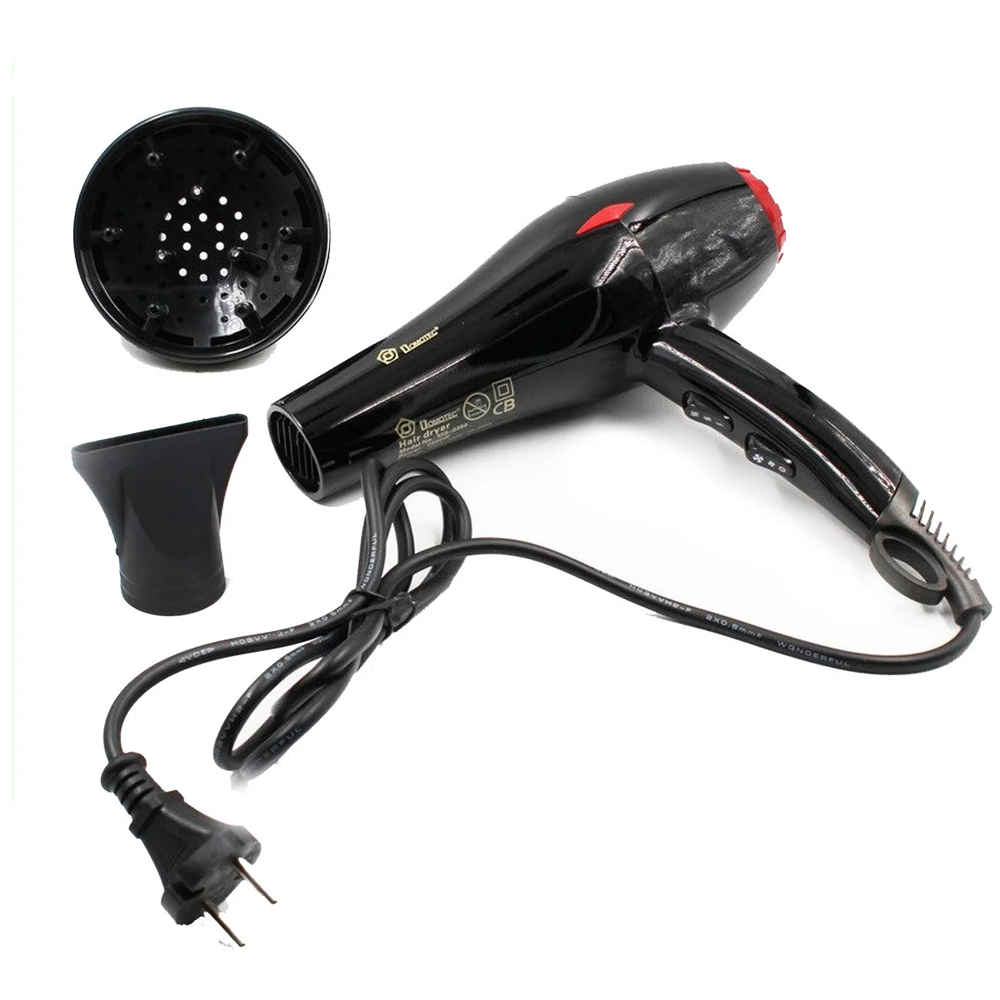 

Мощный Фен MS 0390 с диффузором 2600W / Фен для укладки волос