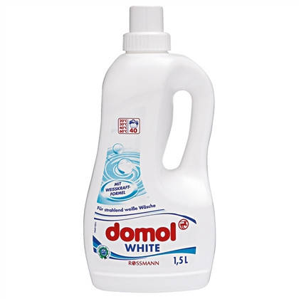 

Domol White Flüssigwaschmittel - Гель для стирки белых вещей, 40 стирок, 1,5 л