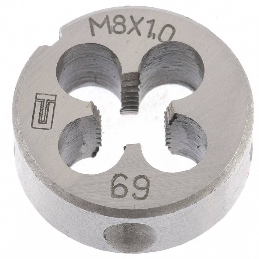 

Плашка М8 х 1.0 мм, СИБРТЕХ