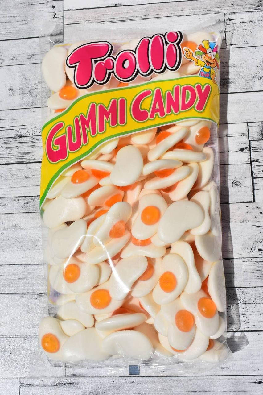 

Фруктовые жевательные конфеты (мармелад) Trolli в пакетах ЯИЧНИЦА 1 кг