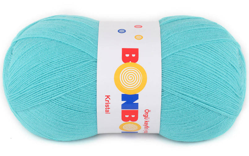 

Nako BonBon Kristal бирюзовый № 98238