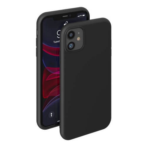 

Чёрный чехол для iPhone 11 Pro Max матовый ТПУ (бампер), Черный
