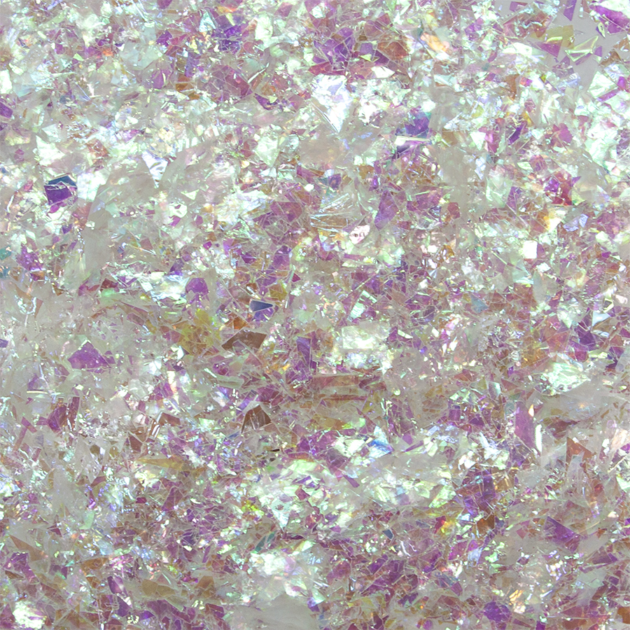 

Конфетти "Слюда" хамелеон белый ,50 г