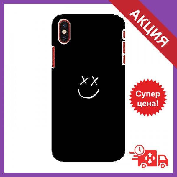 

Чехол с принтом для iPhone X / Чехол с картинкой на Айфон Х / Чехол для iPhone X (Смайлик)