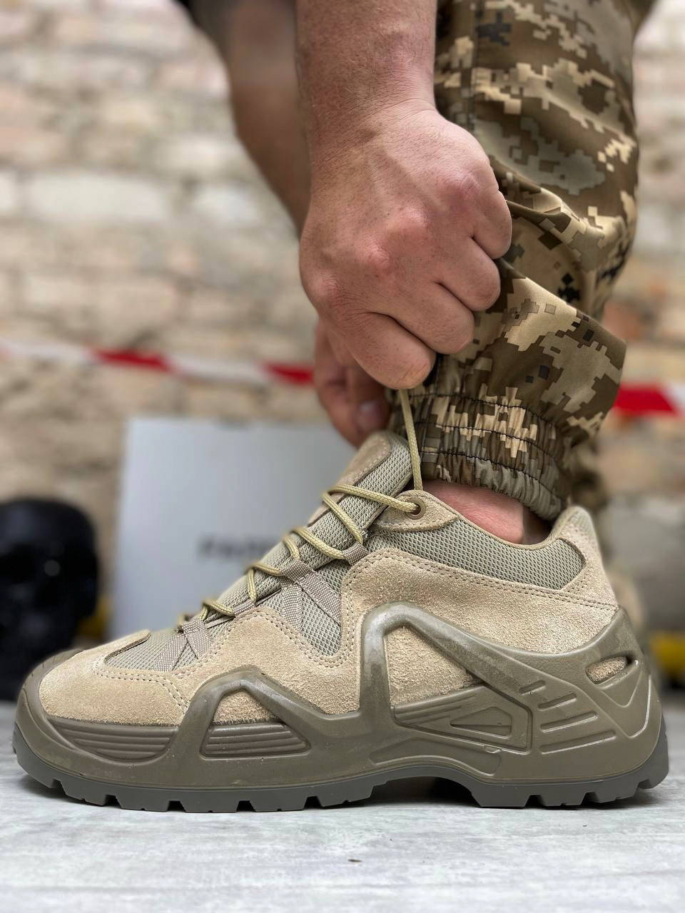 

Тактические кроссовки койот натур замш