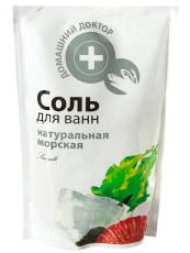 

Соль морская натуральная дой-пак 500г Домашний Доктор