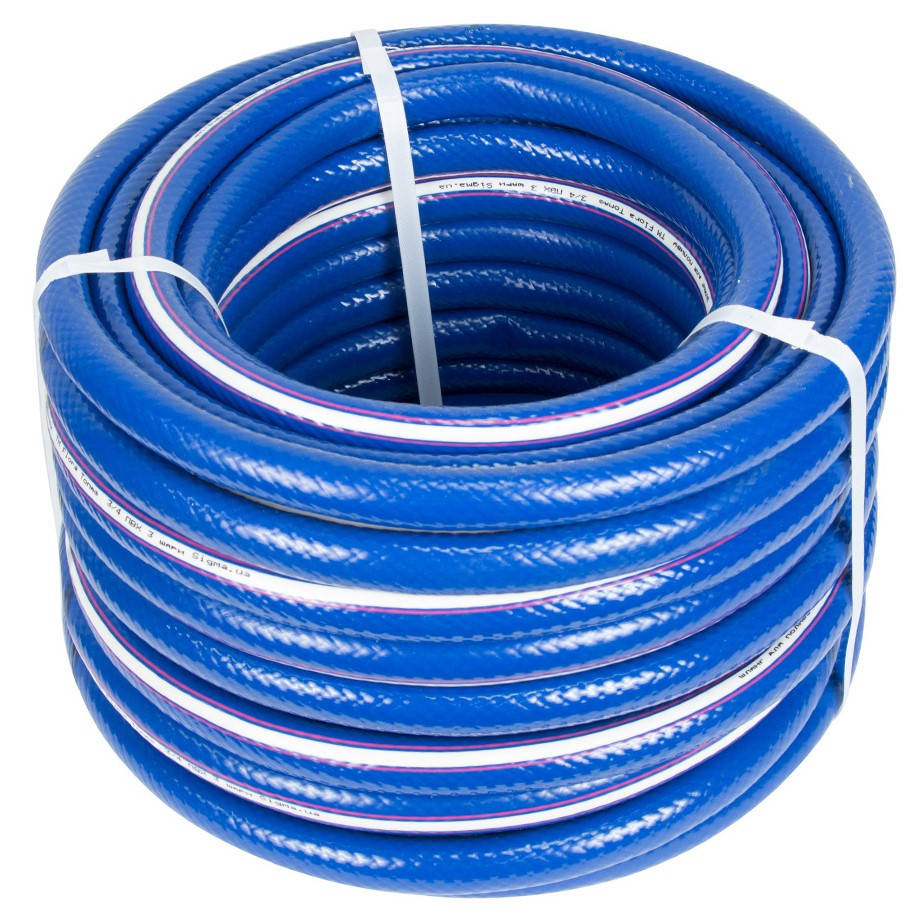 

Шланг для полива FLORA 1/2" 30м 3 слоя армированный Топаз