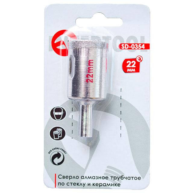 

Коронка трубчаста по склу та кераміці 22 мм SD-0354 INTERTOOL