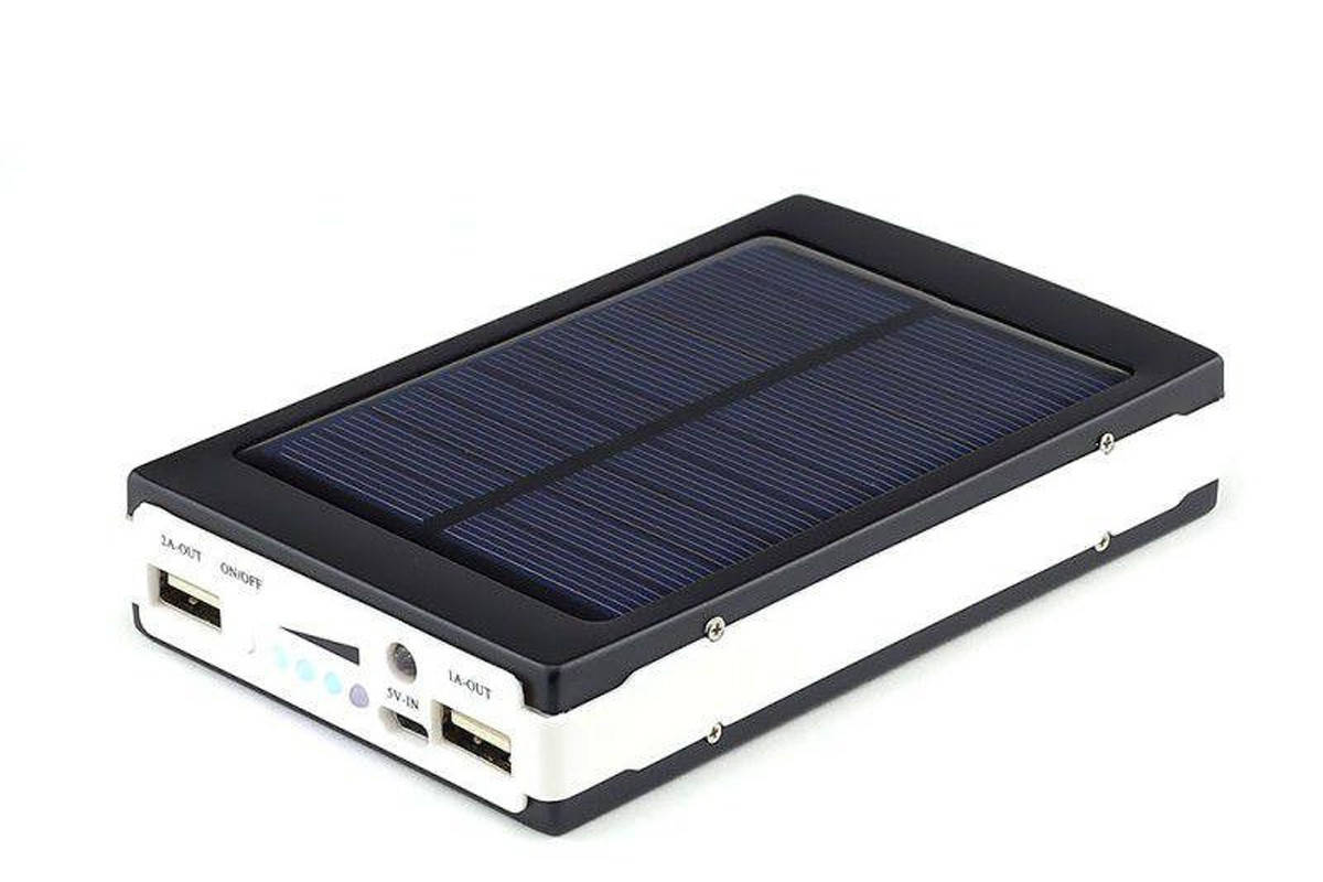 

Power bank Solar 30000 mAh с солнечной панелью + LED подсветка / Подарки