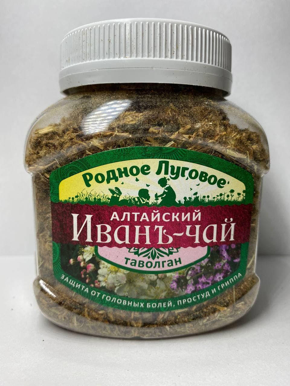 

Иван-чай Алтайский "Таволган", 112 г, ПЭТ-банка (лабазник, чабрец, чага)