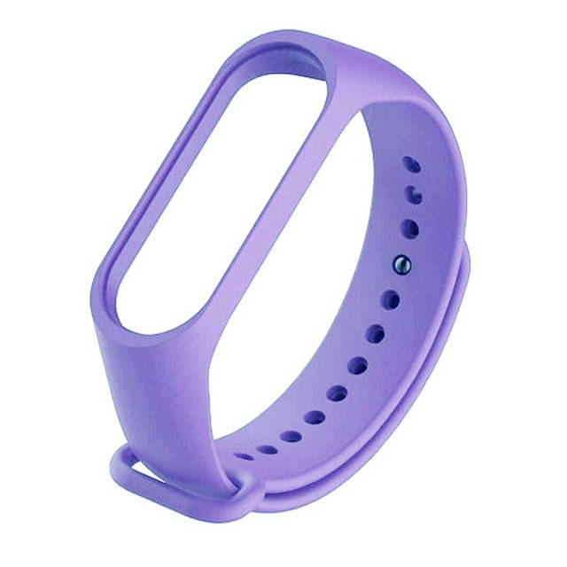 

Силиконовый ремешок для Xiaomi Mi Band 5/6 (Лавандовый / Lilac Purple)