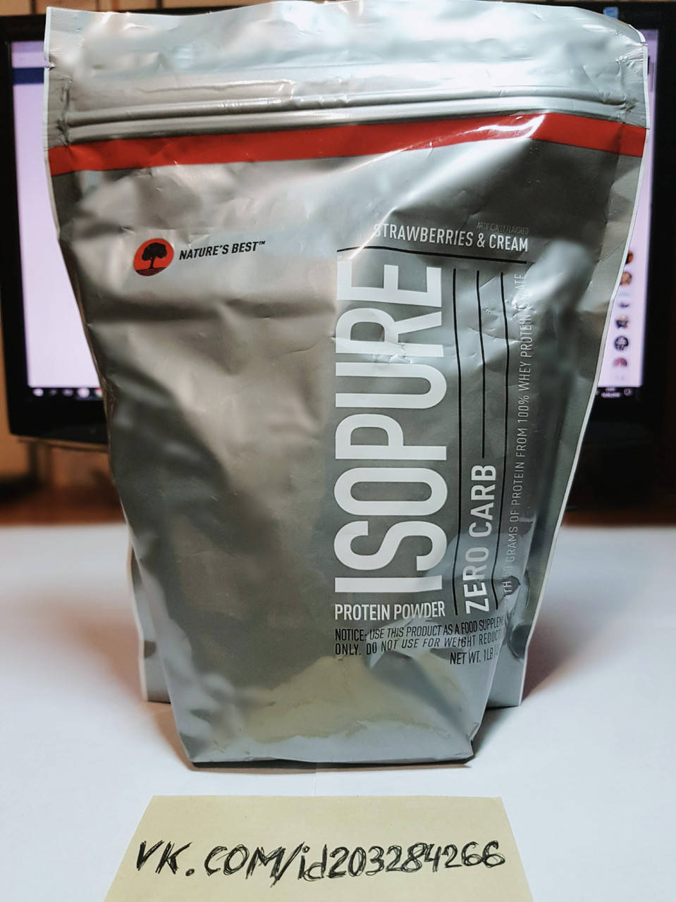 

Изолят протеина Natures Best Isopure Zero Carb 454 г изо вей зеро