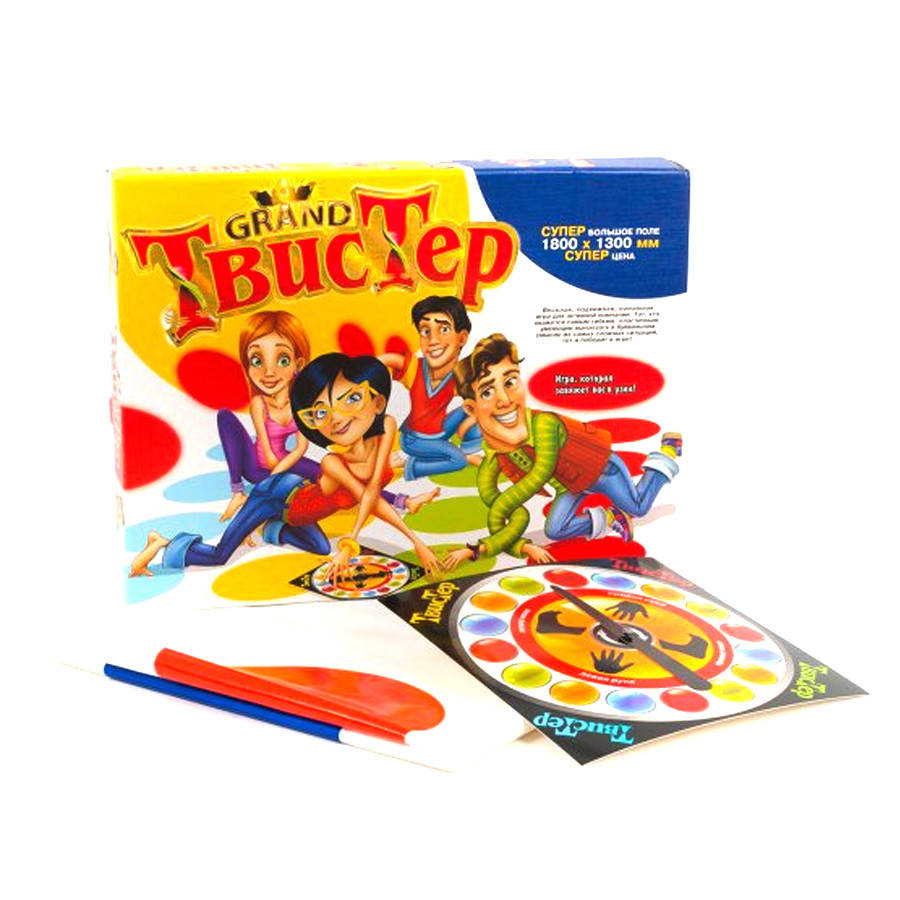 

Настольная игра "Твистер гранд" русскоязычная в коробке 38,5x29x4,5 см