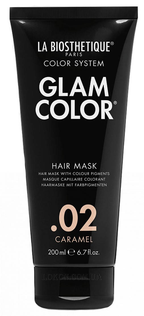 

LA BIOSTHETIQUE Glam Color Hair Mask.02 Caramel - Тонирующая маска "Карамель"