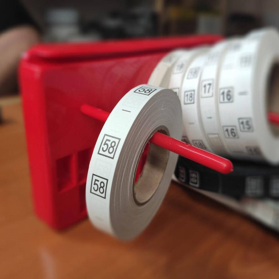 

R-58 Размерник пришивной 58