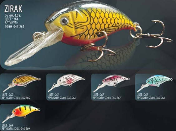 

Воблер ZIRAK Bratfishing