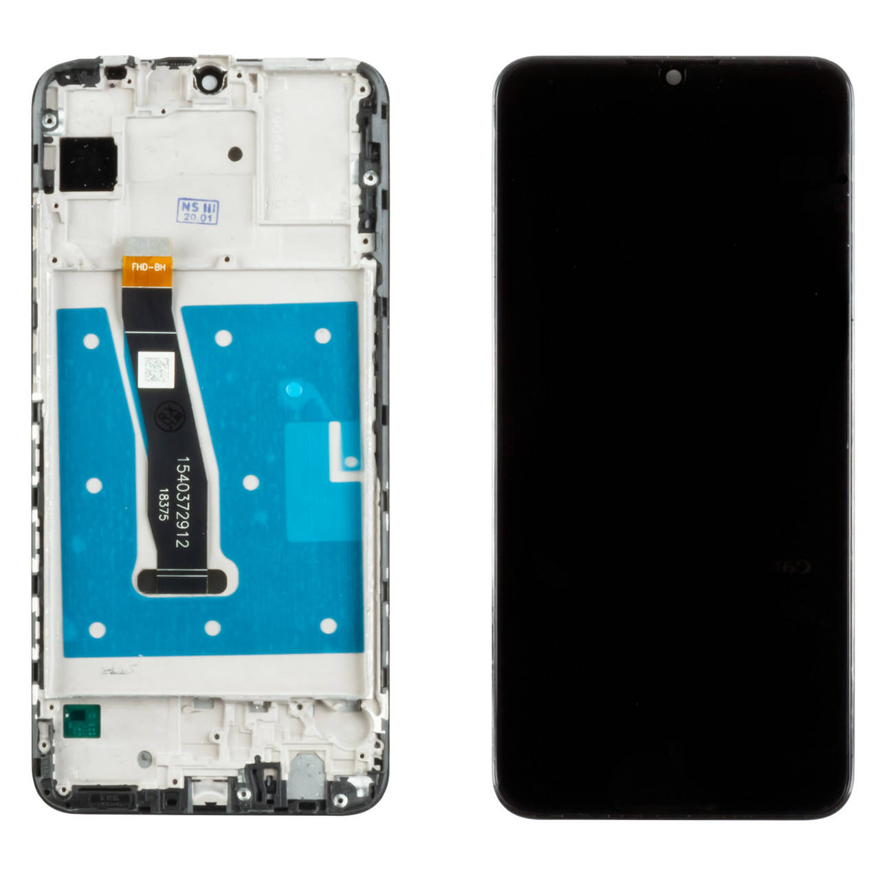 

Дисплей HUAWEI P Smart (2019) (POT-LX1/POT-LX3) с черным тачскрином и рамкой, Черный