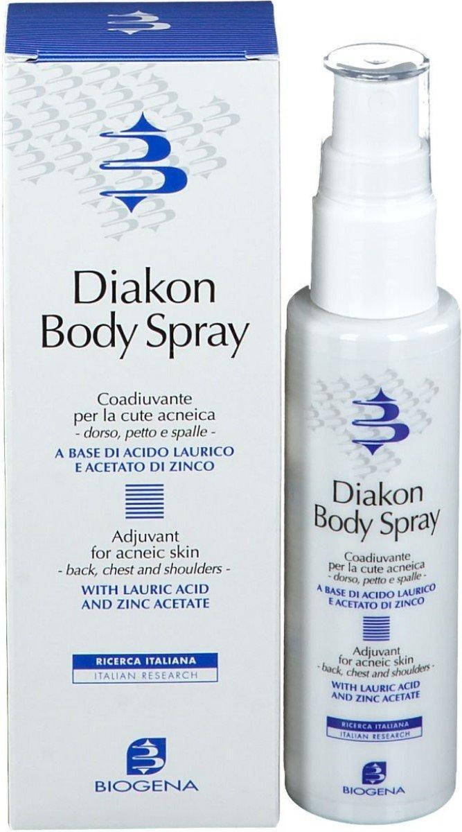 

Histomer Biogena Лечебно-профилактическое против угрей на теле DIAKON BODY SPRAY 75ml