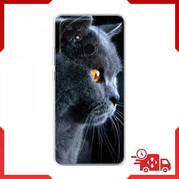 

Чехлы с котиками на Xiaomi Redmi 10C / Чехол с котом / кошкой на Сяоми Редми 10с