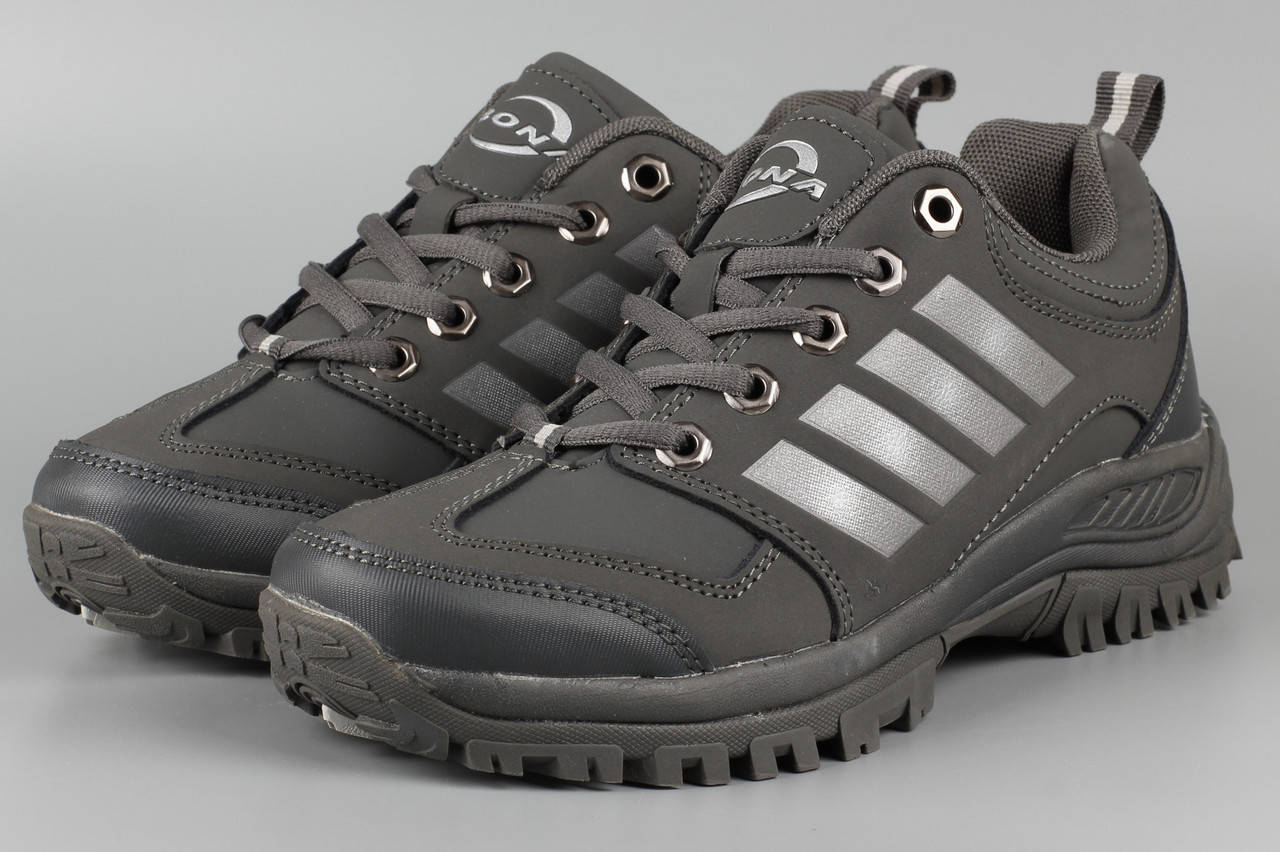 

Кроссовки унисекс женские серые Bona 713R-2 Бона Размеры 36 38 39 41, Серый