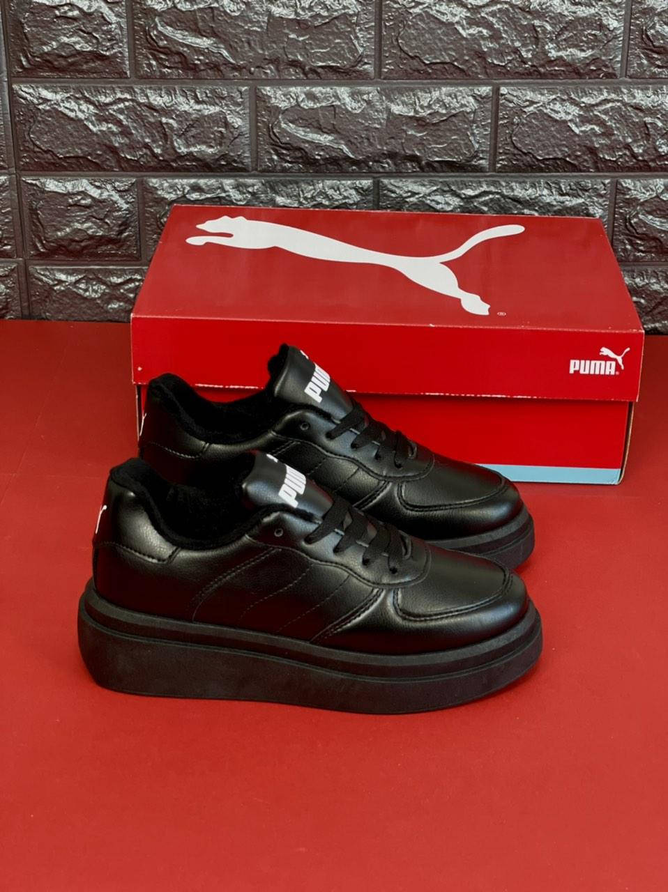 

Утепленные кроссовки Puma Зимние кросовки Пума 40, Черный