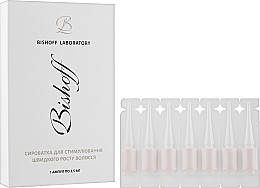 

Bishoff сыворотка для стимулирования быстрого роста волос 7 ампул 2,5мг