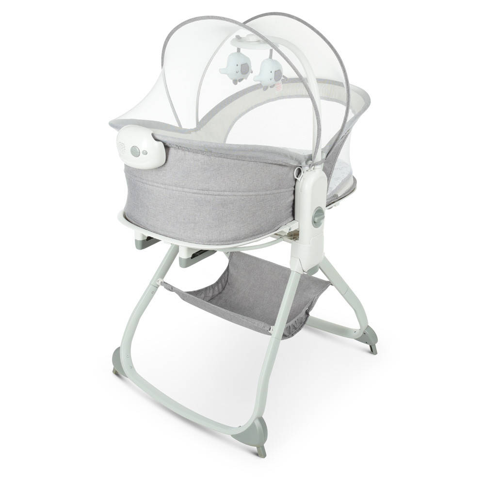 

Детская люлька-качалка 6в1 (музыка, регулировка по высоте) Mastela 8463 Светло-серый