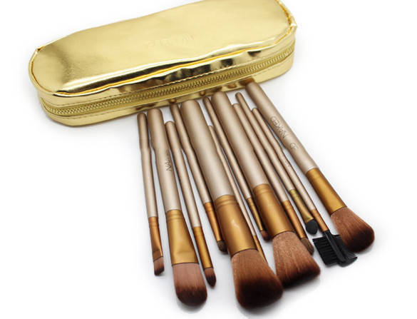 

Кисти для макияжа Naked Urban Dekay 12 штук GOLD Высокое Качество