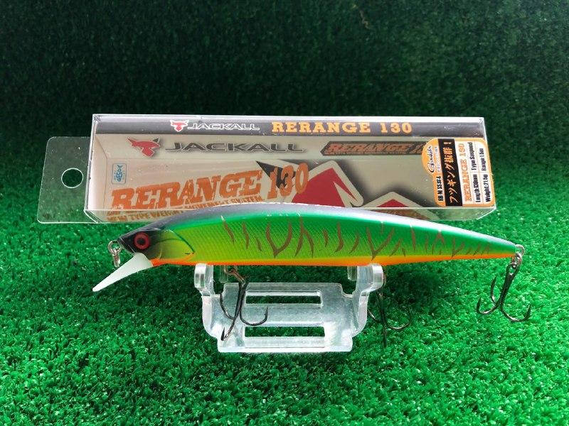 

Воблер Jackall Rerange 130SP\21.5 g (Color 1), Зелёный