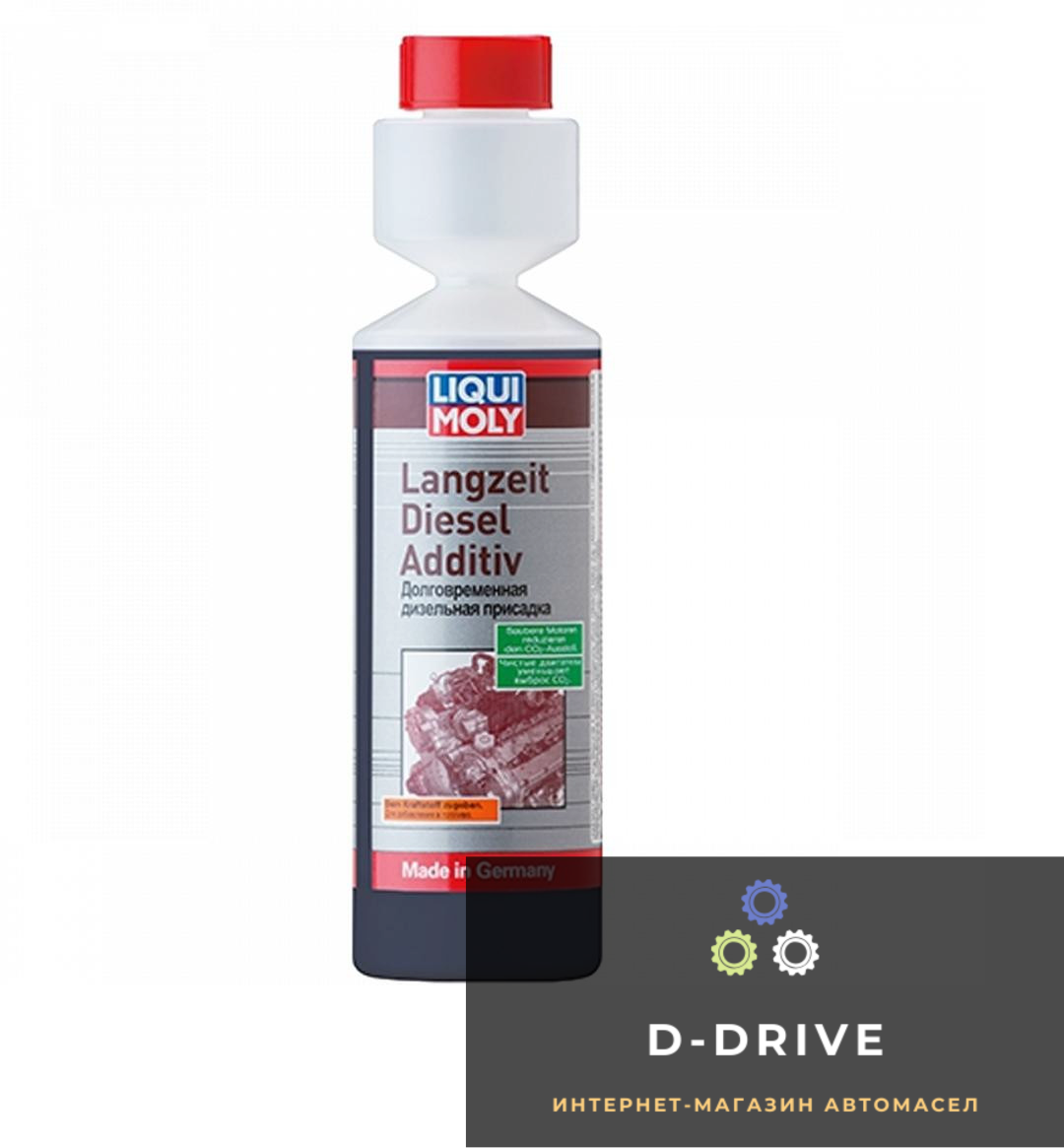 

Liqui Moly Долговременная дизельная присадка Langzeit Diesel Additiv 0.25л. (2355)