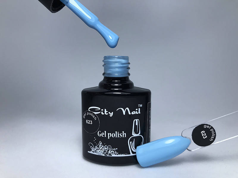 

Гель-лак CityNail 623 голубой