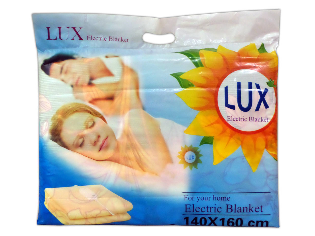 

Электро-простынь LUX 140х160 см. Двуспальная. Расцветки в ассортименте (Турция)