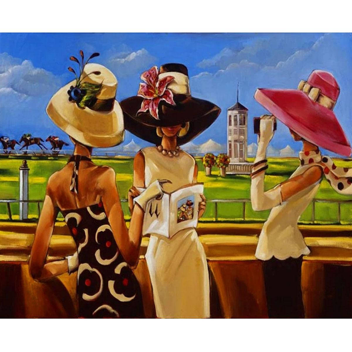 

Алмазная мозаика Леди 30*40см Santi (954067)