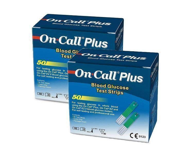 

Тест полоски On Call Plus (Он Колл Плюс) - 50 шт!! 01.07.2023 г.