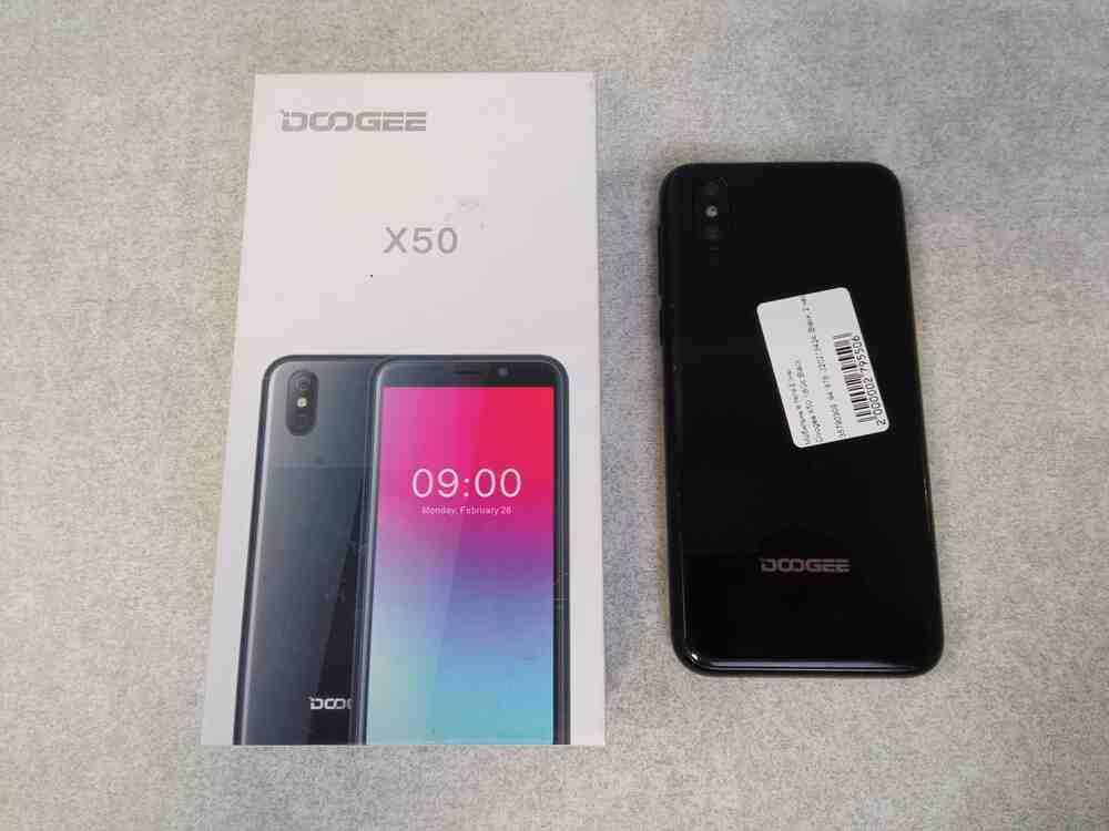 

Мобильный телефон смартфон Б/У Doogee X50 1/8Gb Black