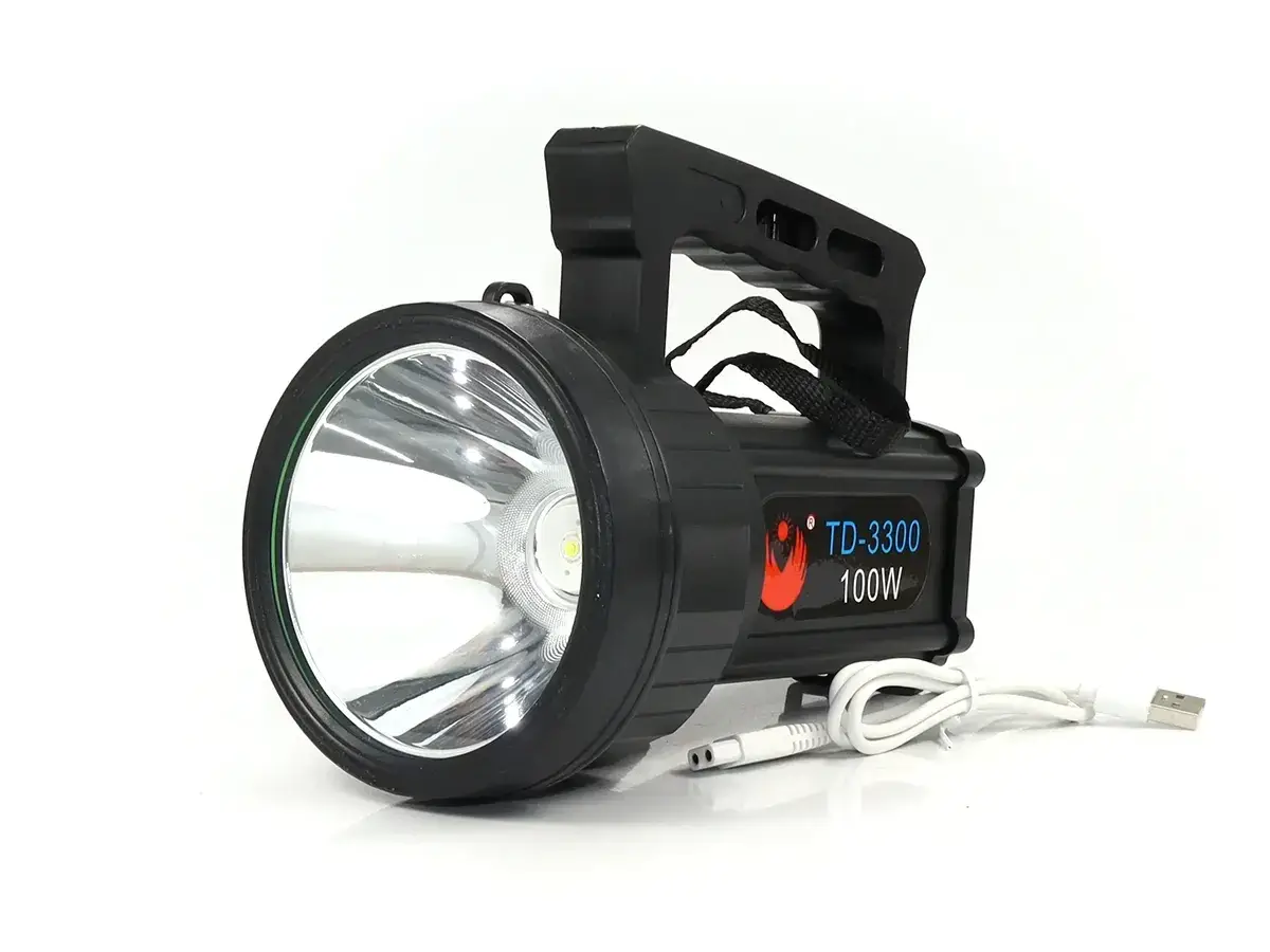 

Фонарь ручной 100Вт TD-3300 36шт 8590