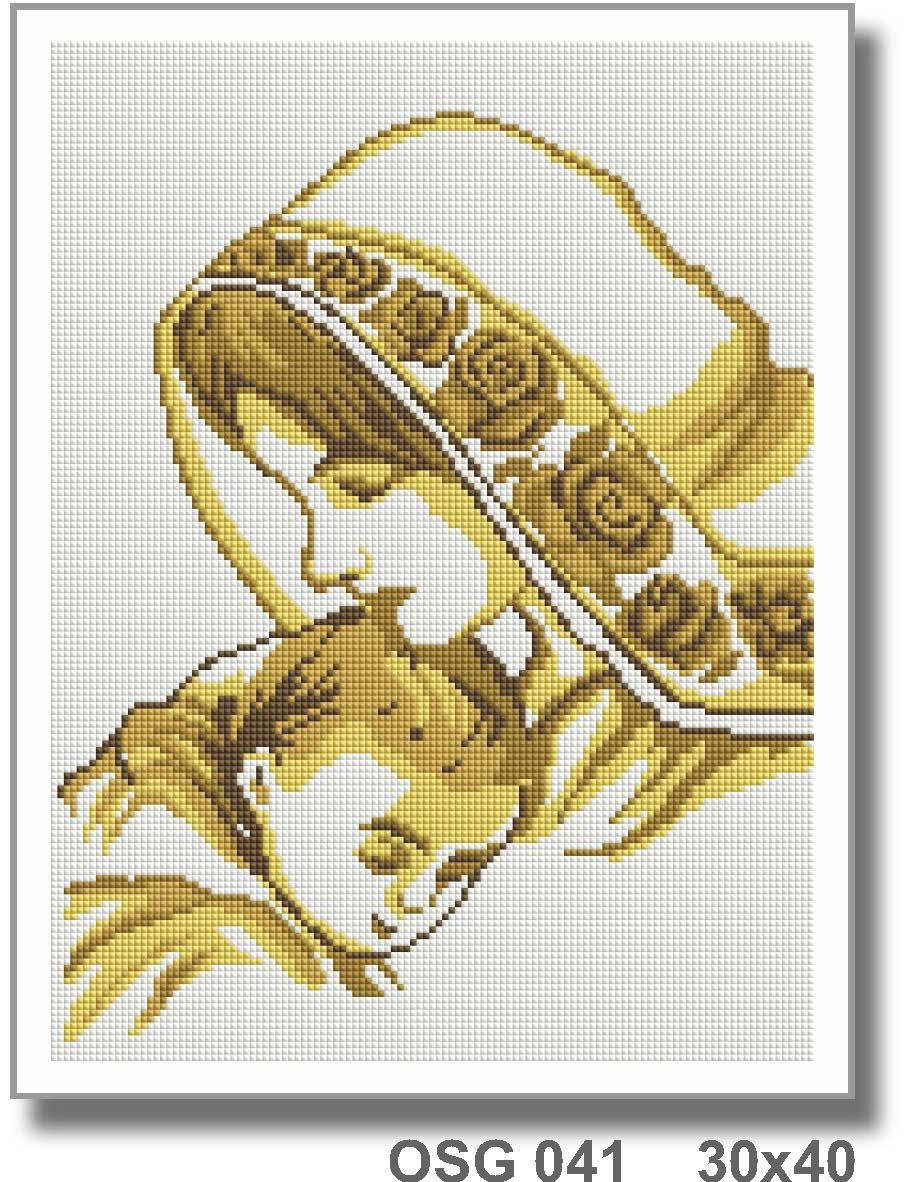 

Алмазна мозаїка "Мадонна з немовлям" 30*40 см