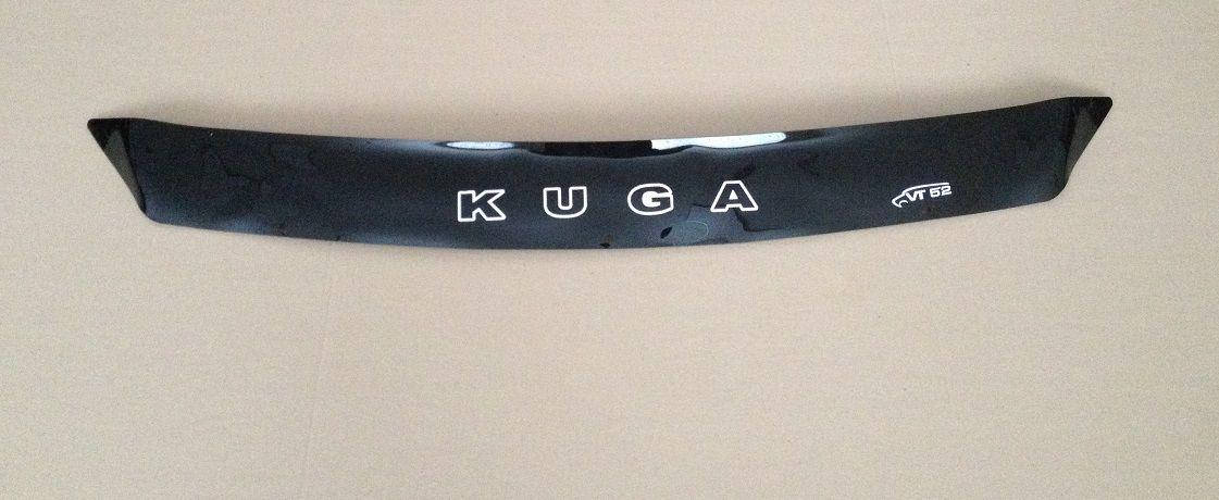 

Мухобойка Ford Kuga (короткий) (2013>) (VT-52) Дефлектор капота накладка